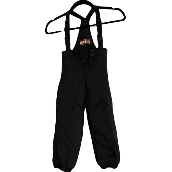 Obermeyer Kid's Unisex Preschool Frosty Suspender Snow Pants Black Size 4 - Picture 1 of 14